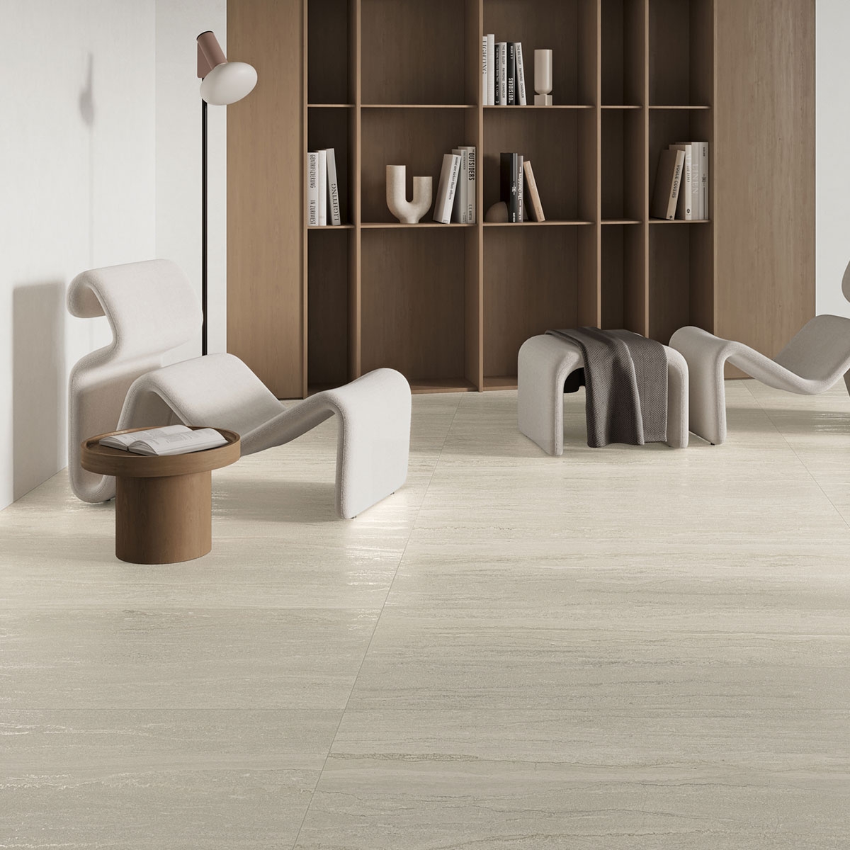 Intérieur avec un revêtement de sol Eastone Cream Mate 60x120