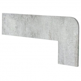 Straight Right Opera Silver 17.5x42.3 Stilt Pad (Box 14 pieces)