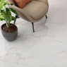 Intérieur avec sol blanc cristal 60x120