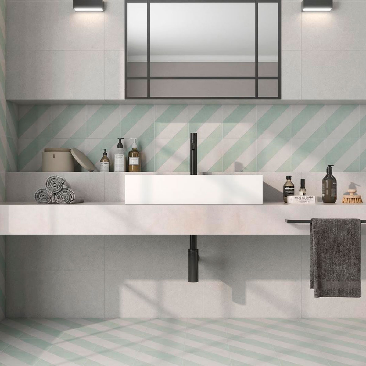 Diagonais Sage 22,3x22,3 (caixa 1 m2) Pamesa Cerámicas