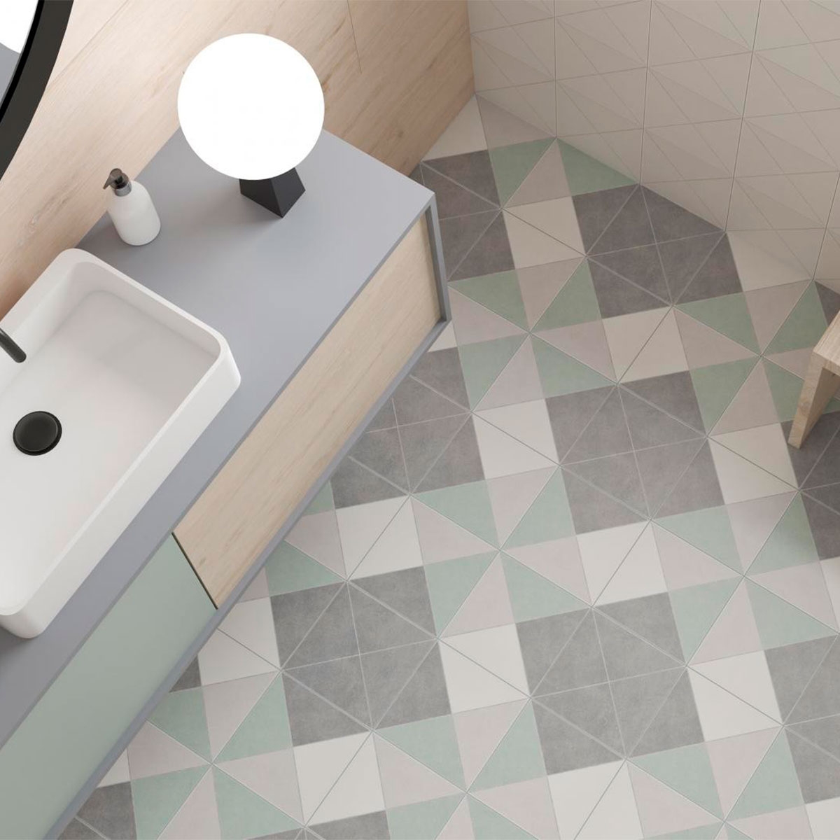 Diamond Sage 22,3x22,3 (boîte 1 m2) Pamesa Cerámicas