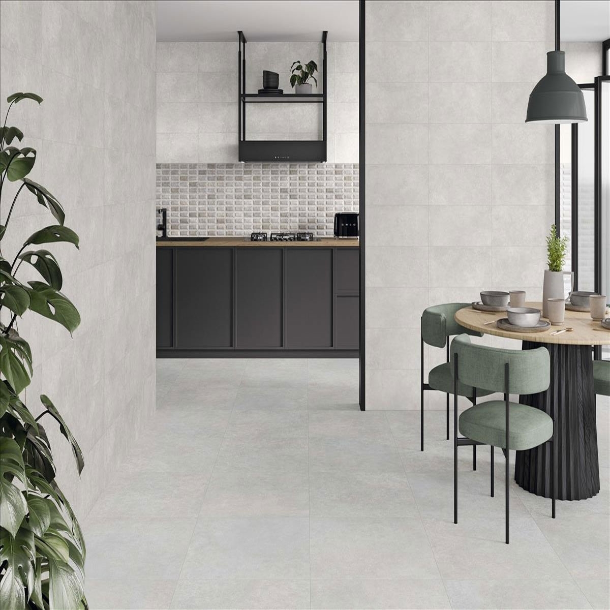 Cuisine avec revêtement Feroe PM Mix 25x50