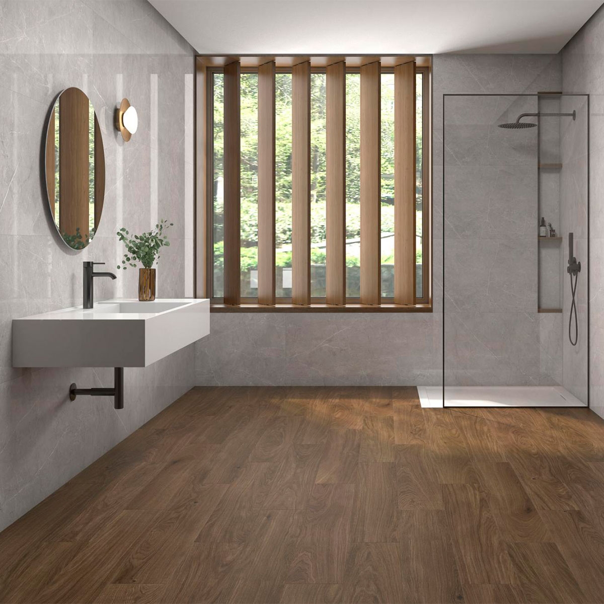 Interior with Kalon Cerezo flooring 20x120