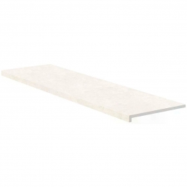 Foto de Peldaño Recto 120 Bedford White Antideslizante 33x120x3 (Caja 2 piezas)