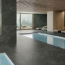 Interior con pavimento Ardenas Antracita Antideslizante 9.2mm 60x120