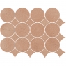 Mosaico Slow Cotto Circolare 32,1X41,6 (Caja de 0,44 m2)