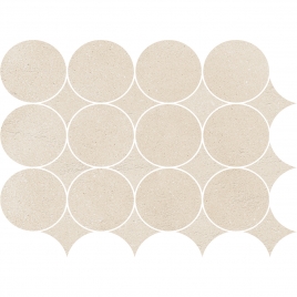 Mosaico Slow Pomice Circolare 32,1X41,6 (Caja de 0,44 m2)