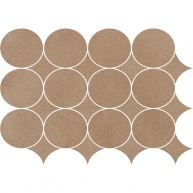 Slow Coccio Circolare Mosaic 32.1X41.6 (Box of 0.44 m2)