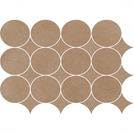 Slow Coccio Circolare Mosaic 32.1X41.6 (Box of 0.44 m2)