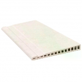 Overflowing Edge Provenza Bianco Antiderrapante 28x66.5 (Caixa 2 peças)