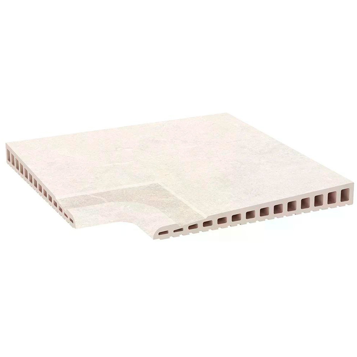 Transbordante Angle Provenza Bianco Antiderrapante 31x31 (Caixa 1 peça)