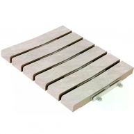 Calandre modulaire antidérapante Provenza Grigio 24,5x30 (Prix par pièce)