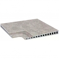 Ángulo Desbordante Bedford Pearl Antideslizante 31x31 (Caja 1 Pieza)