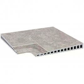 Foto de Bedford Pearl Anti-slip Overflow Angle 31x31 (Caixa 1 peça)