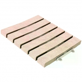 Foto de Grelha Modular Antiderrapante Bedford Sand 24,5x30 (Preço por peça)