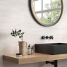 Bathroom with Stratos Vein White Matte coating 60x120 (Box 1.44m2)