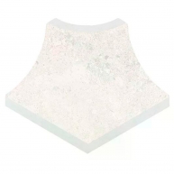 Arista 8 Bedford White Angle 7.7x7.7x11 (Box 4 pieces)