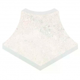 Arista 8 Bedford White Angle 7.7x7.7x11 (Box 4 pieces)