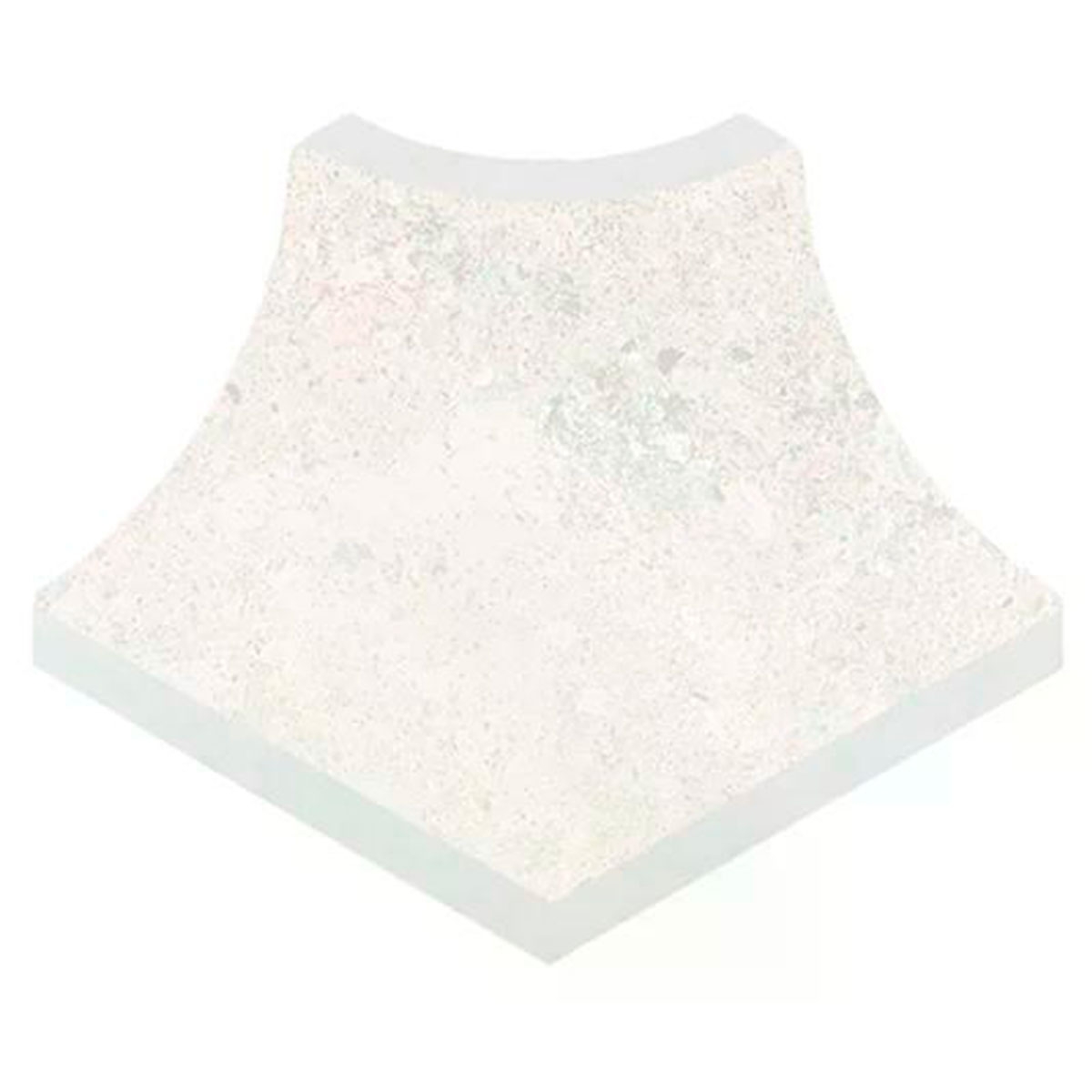 Ángulo Arista 8 Bedford White 7.7x7.7x11 (Caja 4 piezas)