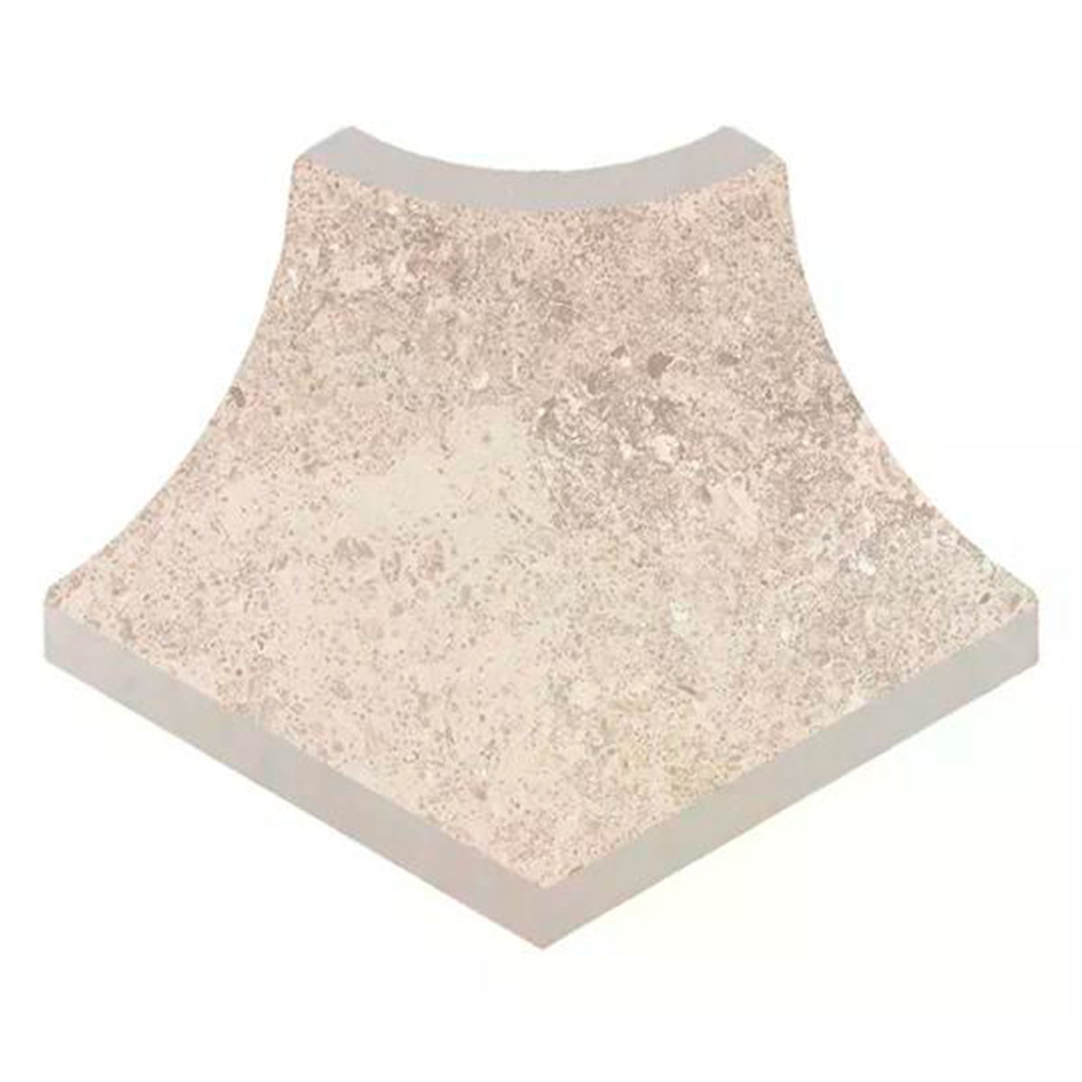 Arista 8 Bedford Sand Angle 7.7x7.7x11 (Box 4 pieces)