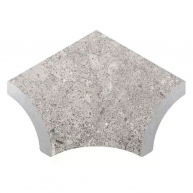 Ângulo de meio perro 8 Bedford Pearl 7.7x7.7x11 (Caixa 4 peças)