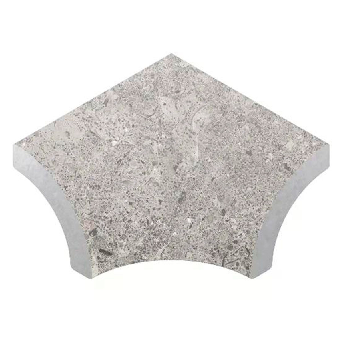 Angle de demi-mollet 8 Bedford Pearl 7,7x7,7x11 (Boîte 4 pièces)