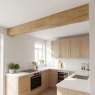 beam in kitchen