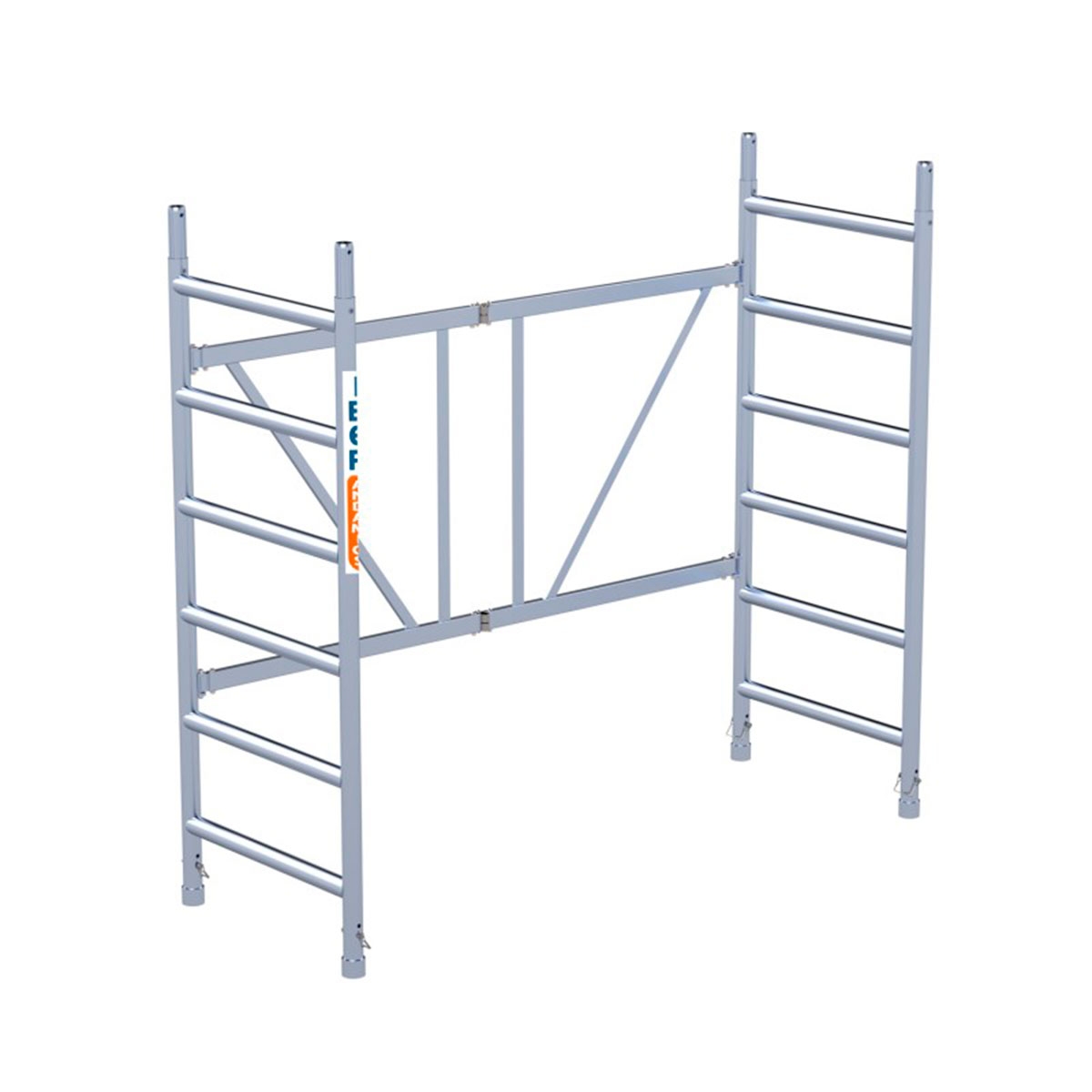 Stabilisateur pour échafaudage pliant de hauteur de travail de 5,7 m