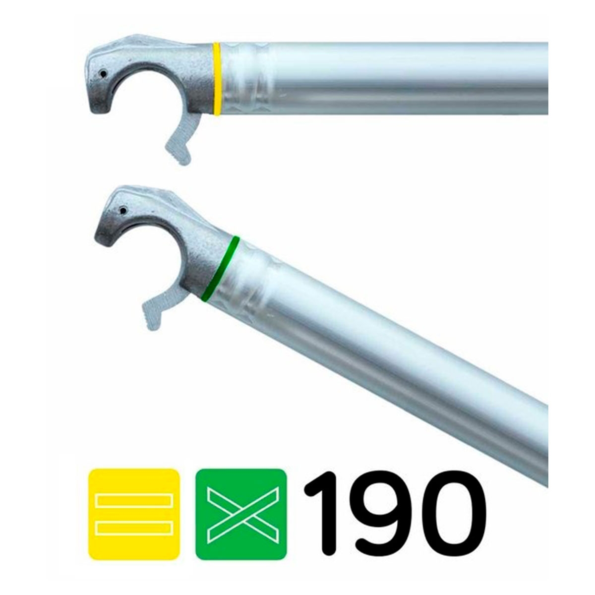 Rambardes de tour Échafaudage mobile Eco Light 4,2 m de hauteur de travail