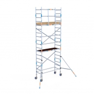 Tour d’échafaudage mobile Eco Light de 6,2 m de hauteur de travail