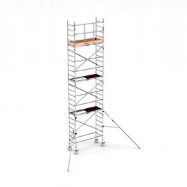 Tour d’échafaudage mobile Eco Light 75x190 - 8,20 m Hauteur de travail