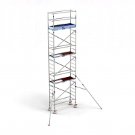 Mobilmast 75x190 cm Plattform und 8,20 m Arbeitshöhe