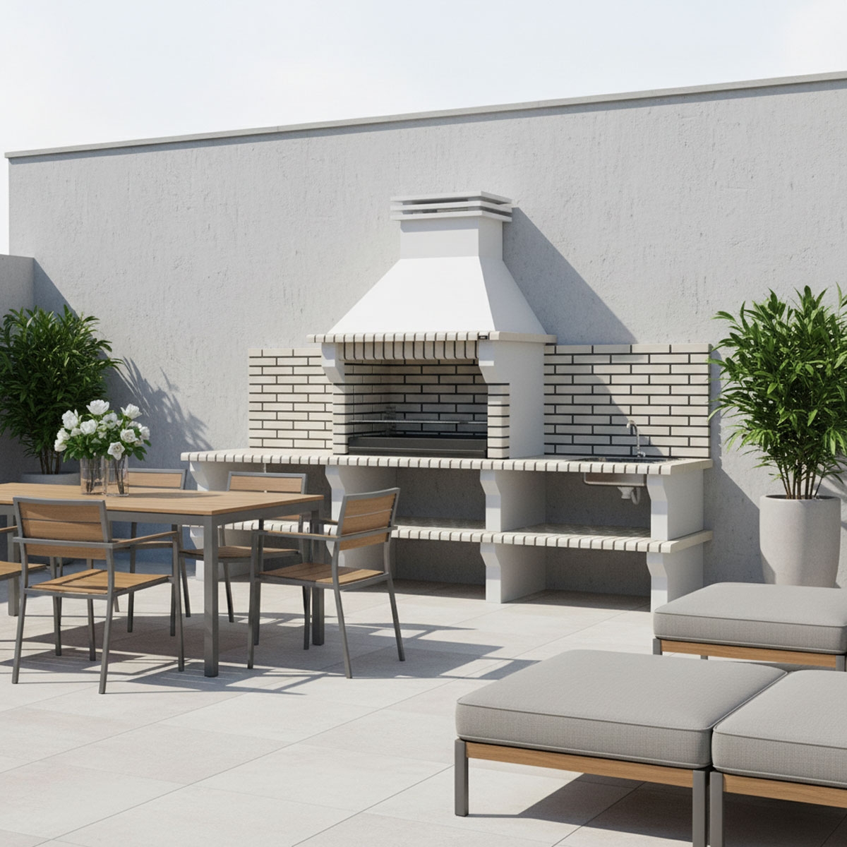 Viana Weißes Barbecue