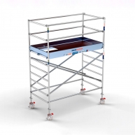 Plateforme de la tour mobile PRO 135x250 cm et hauteur de travail de 4,20 m