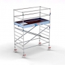 Plateforme de la tour mobile PRO 135x250 cm et hauteur de travail de 4,20 m