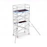 Plateforme de 135x250 cm de tour mobile PRO et hauteur de travail de 6,20 m
