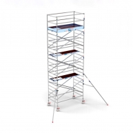 Plataforma da Torre Móvel PRO de 135x250 cm e altura de trabalho de 8,20 m