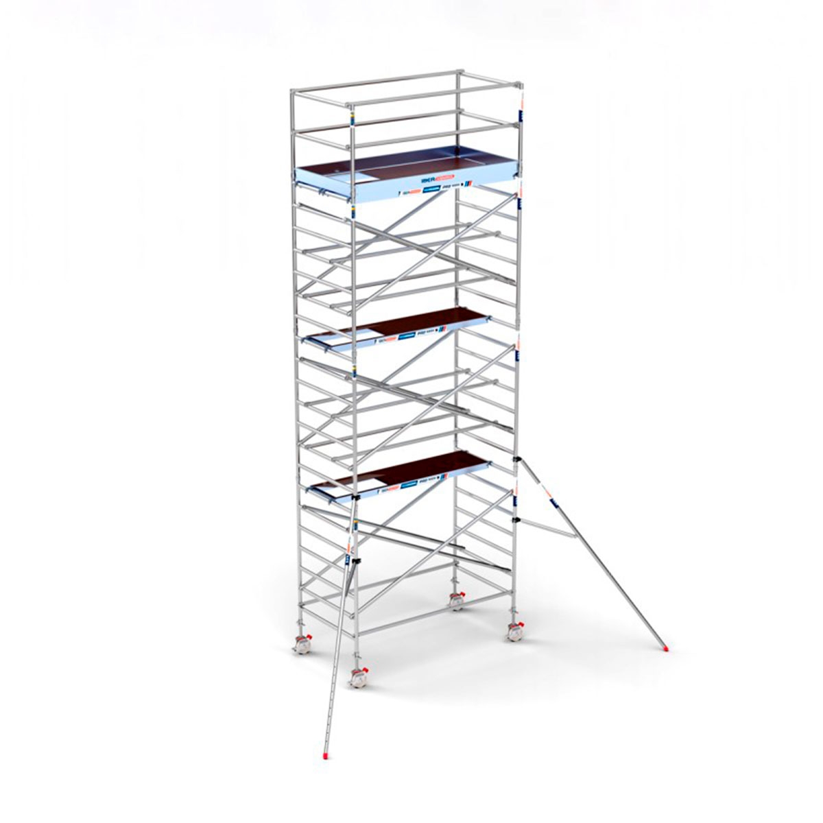 PRO Mobile Tower 135x250 cm platform and 8.20 m working height