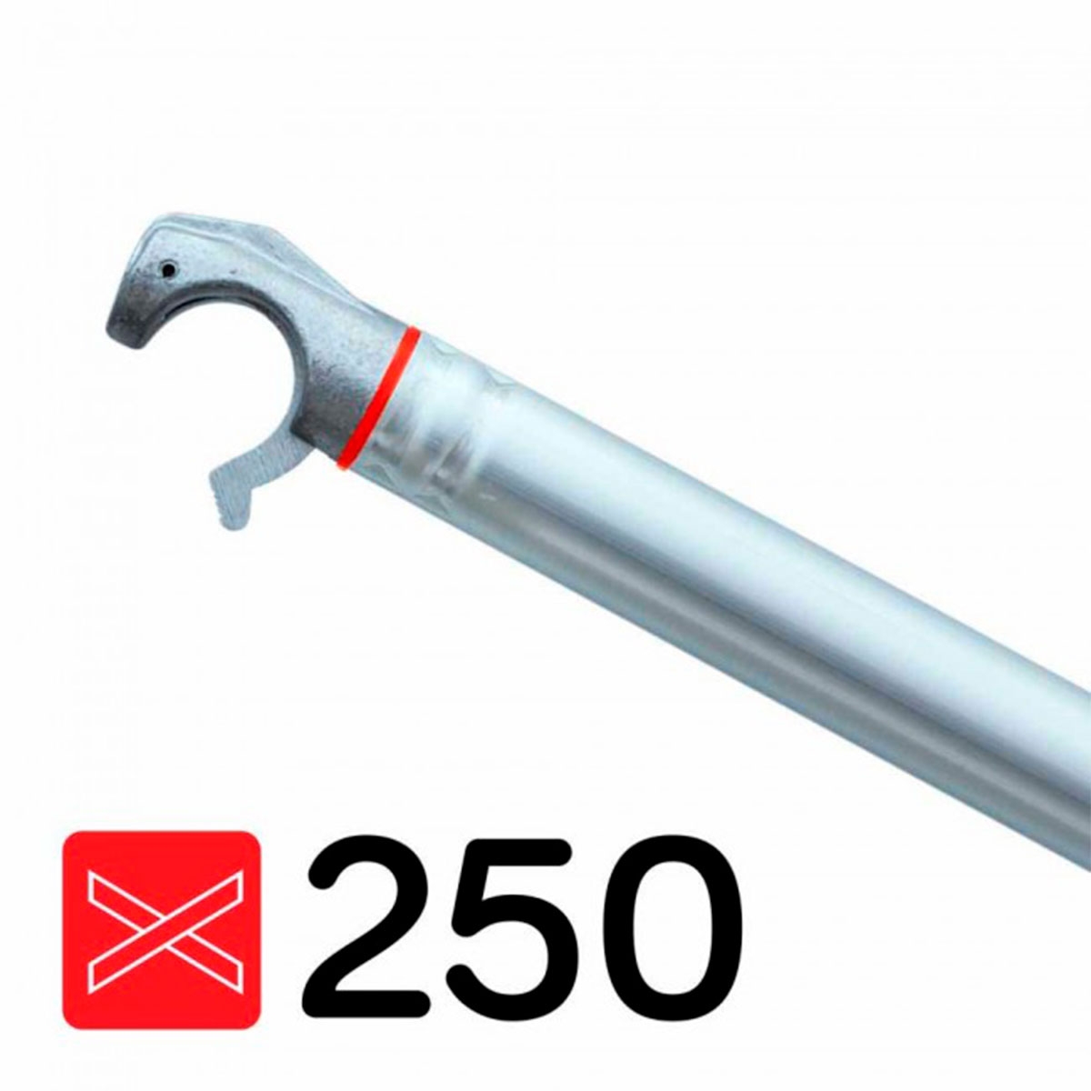 Rampes de sécurité pour la plateforme PRO Mobile Tower de 135x250 cm et hauteur de travail de 8,20 m