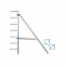 Stabilisateur pour la plateforme PRO Mobile Tower de 135x250 cm et hauteur de travail de 12,20 m