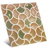 Bari Lattice Terra Esmerald 33x33 (Caja 0.89m2)