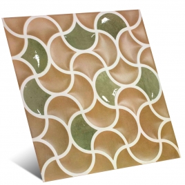 Bari Lattice Terra Emerald 33x33 (Boîte 0,89 m2)