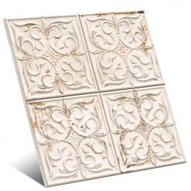 Antigua Lis White 33x33 (Caja 1,00m2)