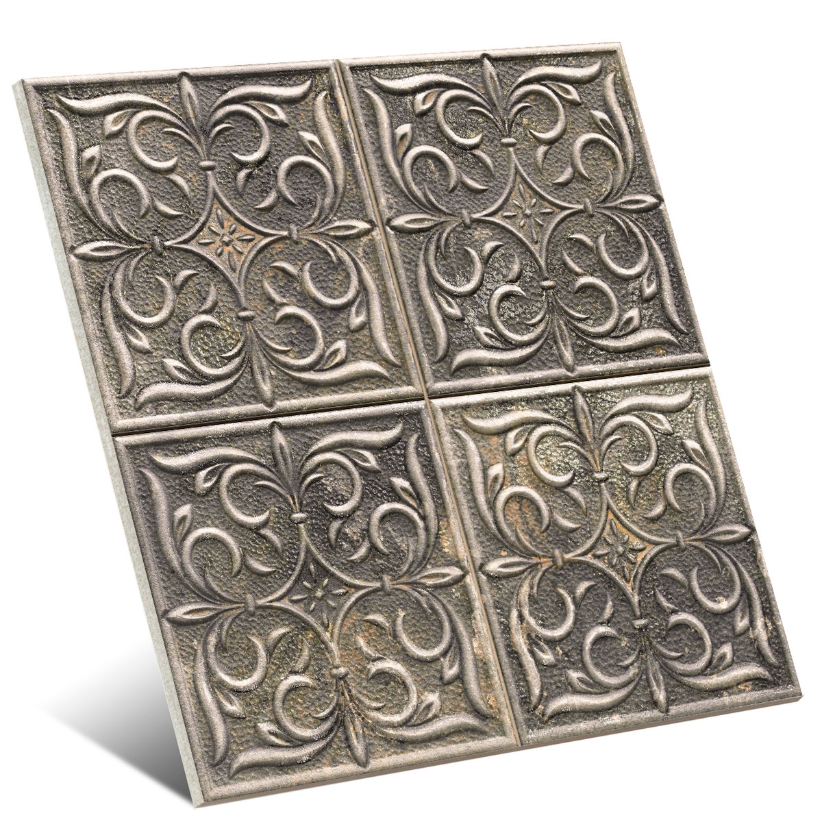 Antigua Lis Black 33x33 (Caja 1,00m2)