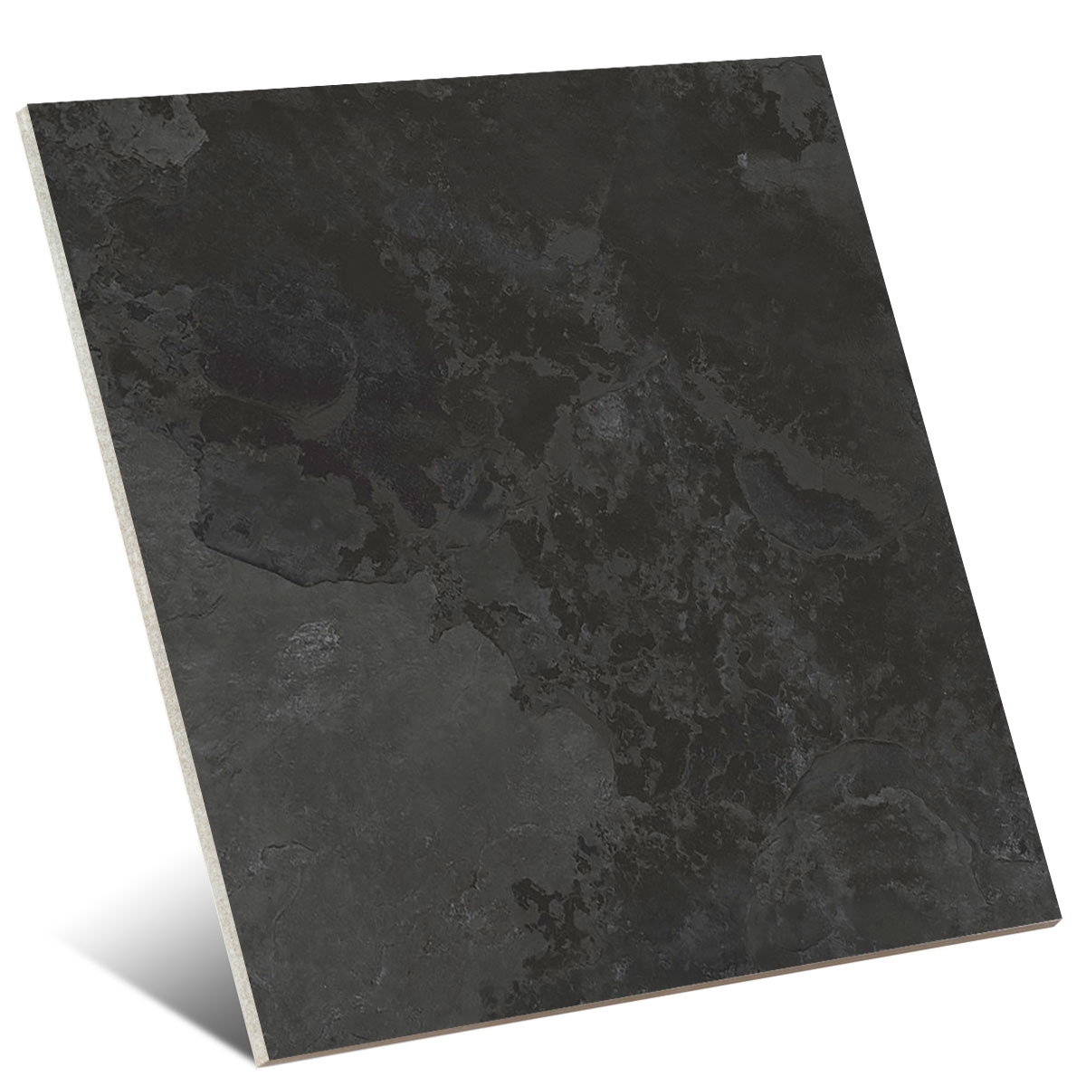 Cumbria Schwarz rutschfest 60x60 (Box 1,44 m²)