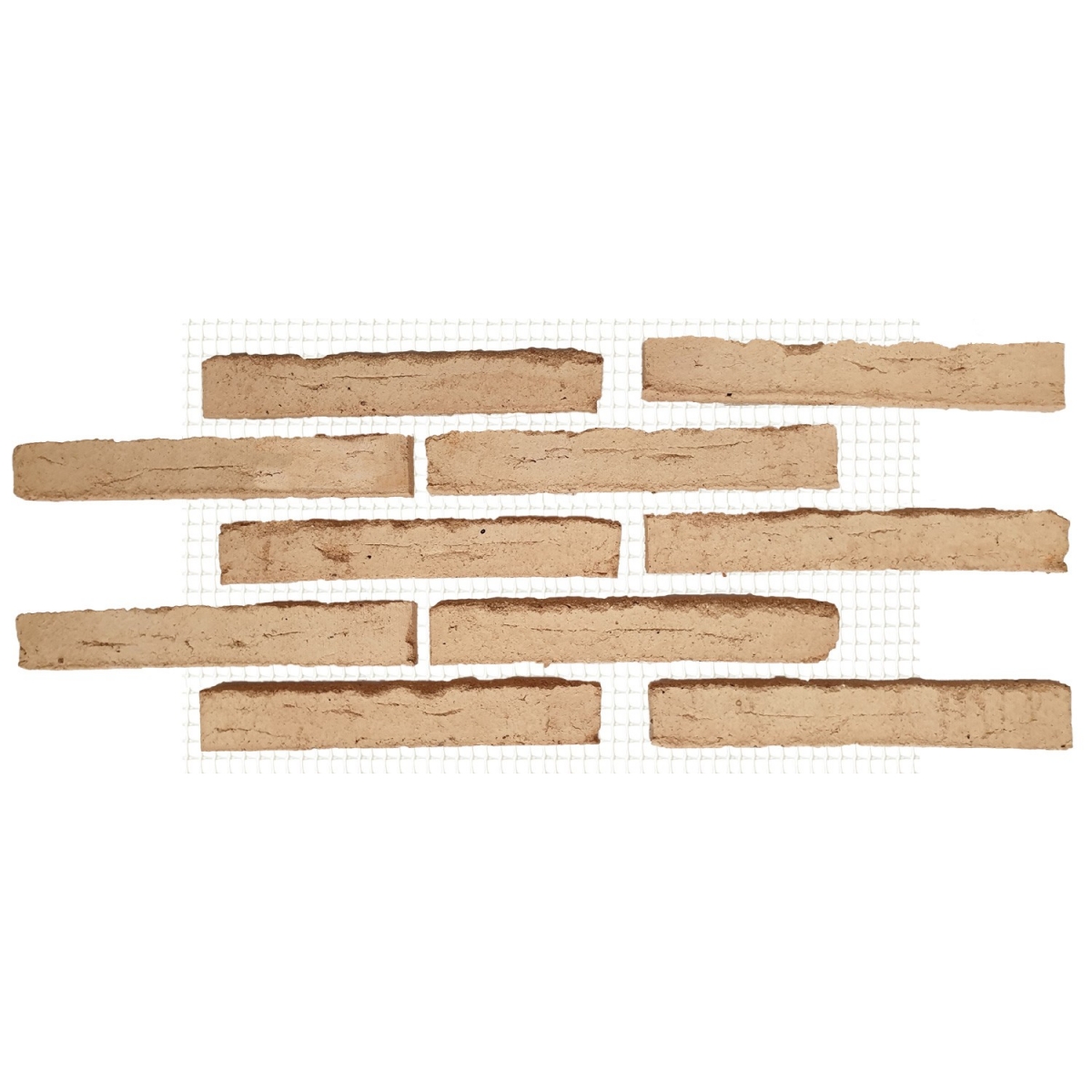 Manuelle weiße Fliese von 37 (Box 1 m²) - Rústicos La Mancha