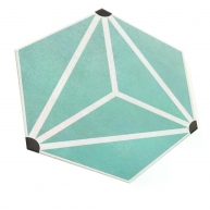 Osaka Aqua 28.5x33 (Caja 1m2)