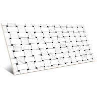 Neptune Tangle Blanco 33.3x55 (Caja 1.84m2)