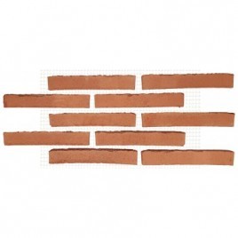 Plaqueta rústica salmón de 37 (caja 1 m2)