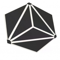 Osaka Black 28.5x33 (Caja 1m2)